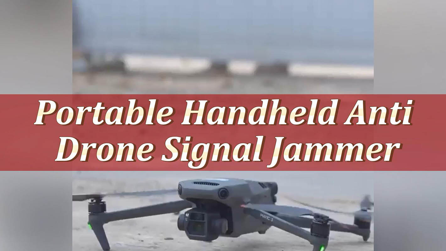 Handheld-Anti-Drohnen-Signalstörsender