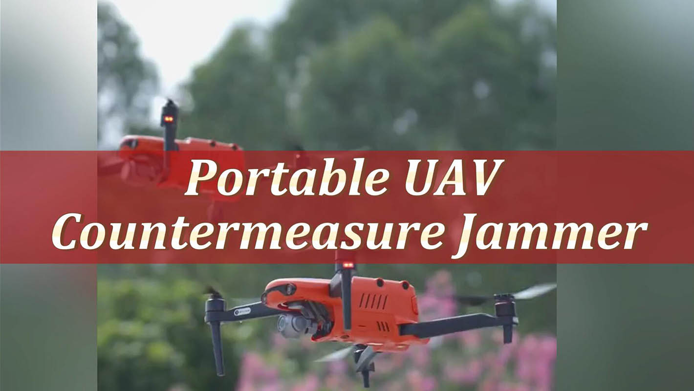 Tragbarer UAV-Gegenmaßnahmen-Störsender
