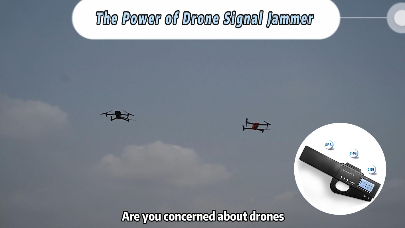 Die Kraft des Drohnen-Signalstörsenders